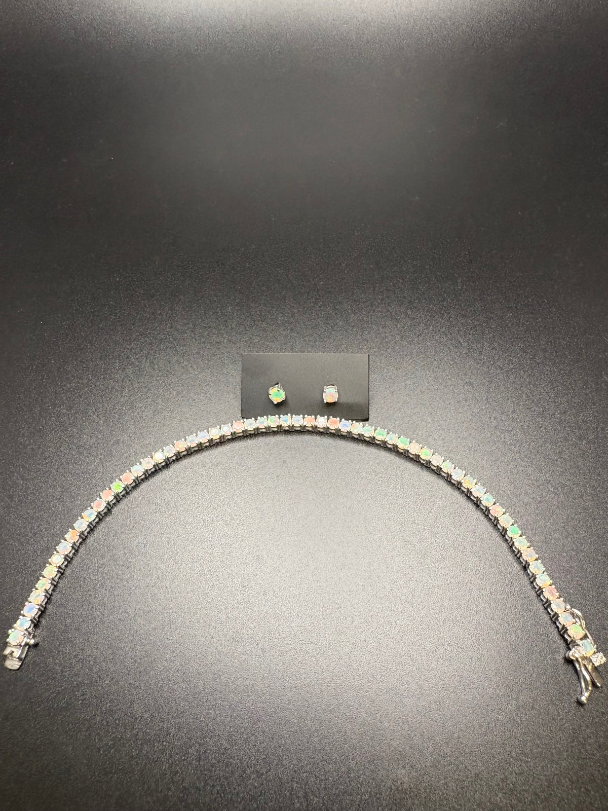Opal Bracelet and earrings
